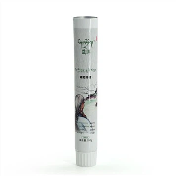 שפופרת פלסטיק אלומיניום למשחת שיניים